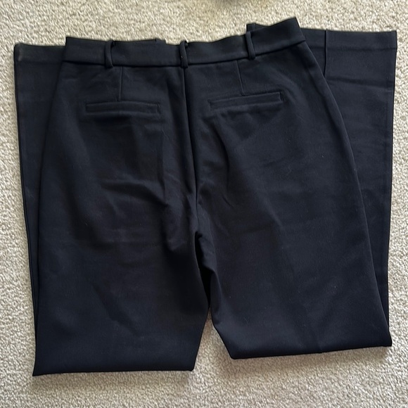 Jason Wu Wide Leg Pleated Black Trousers Women’s 12 Dress Pants - Picture 5 of 10